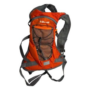 Vibrelli Hydration Pack Backpack Unisex OS Orange Outdoor Running Cycling NWT